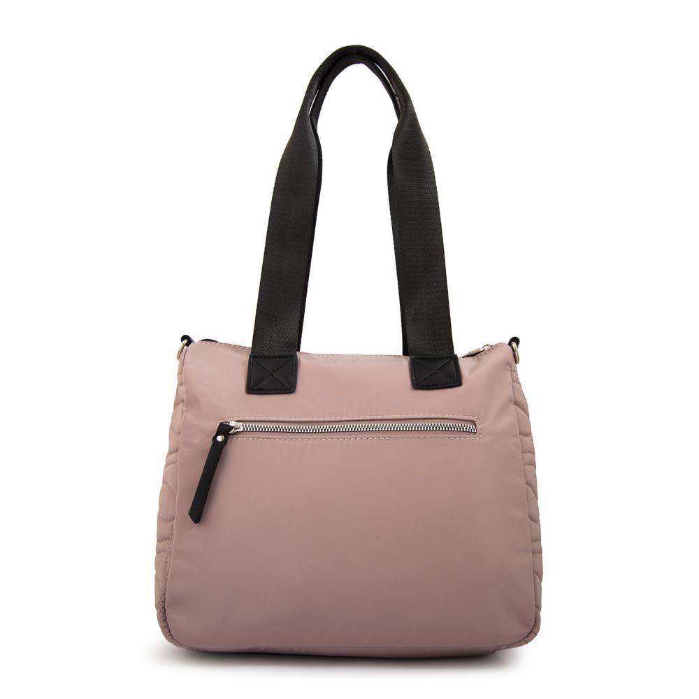 Cartera tote ivanca grande rosa viejo-2