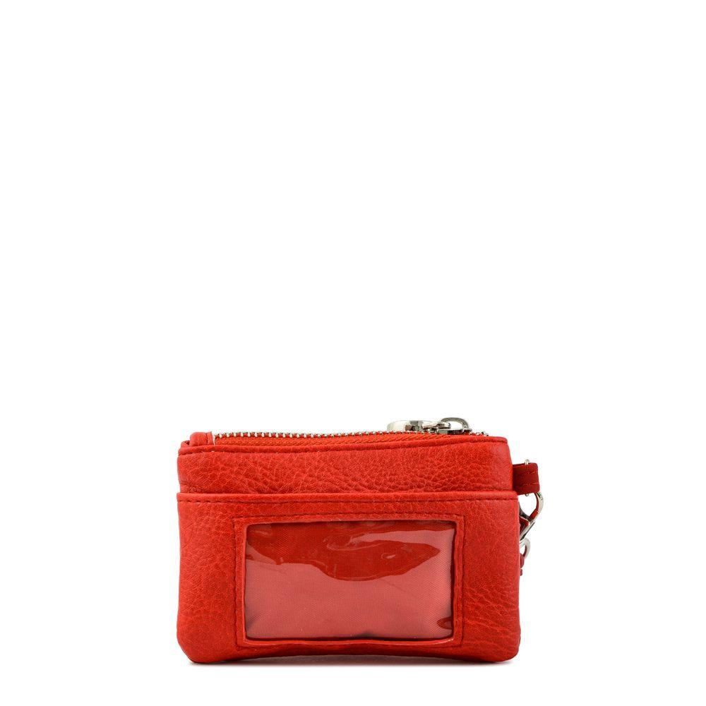 Monedero rectangular pequeña sisian rojo-1