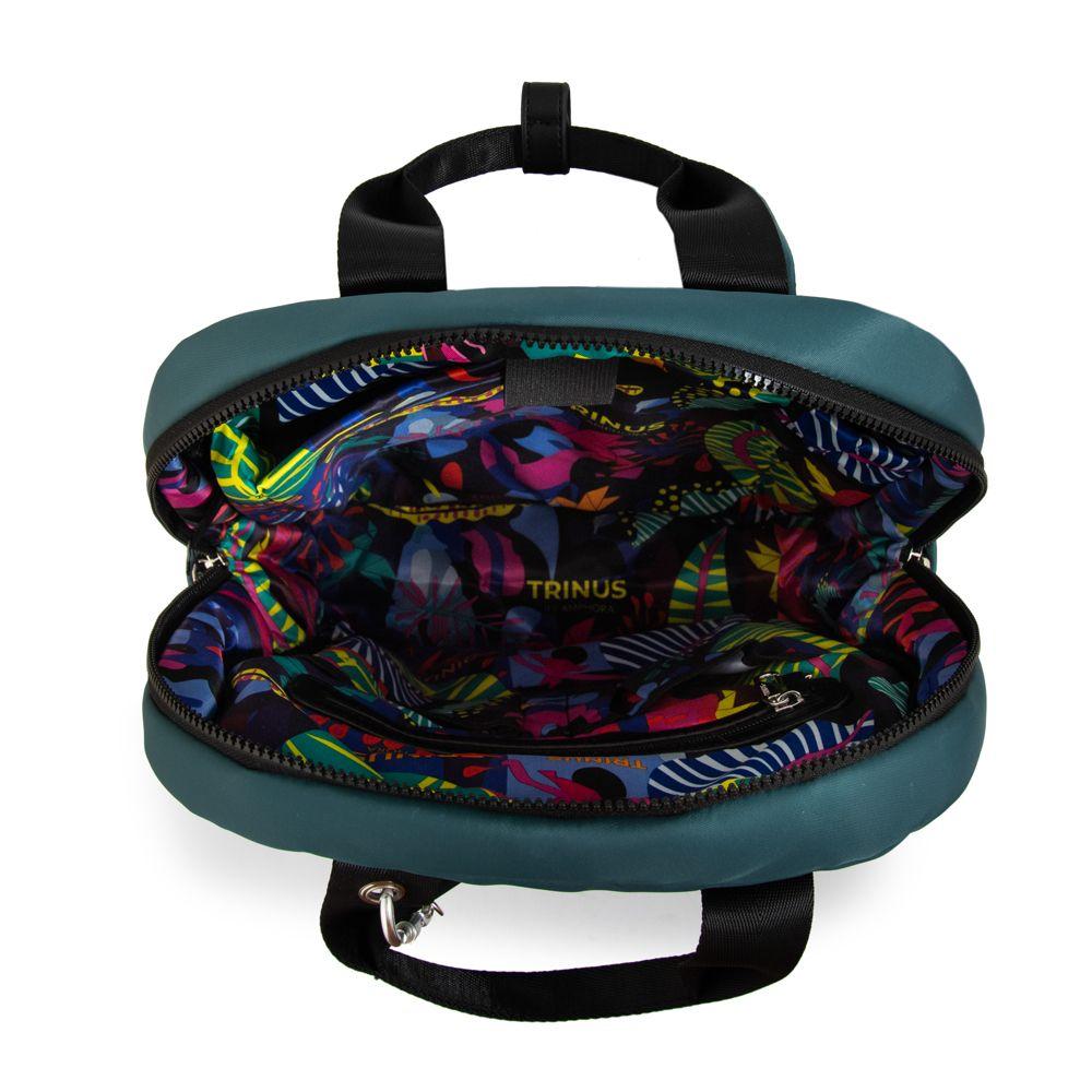 Mochila porta notebook grande juliana petroleo oscuro-3