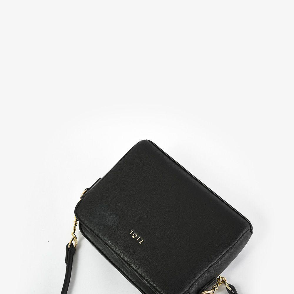 Bismarin Cartera Tipo Bandolera Negro-3
