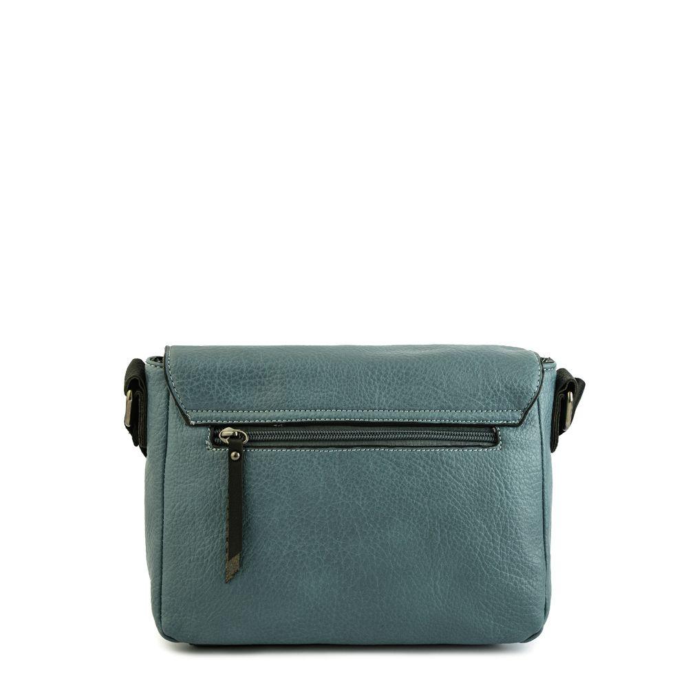 Cartera bandolera con tapa mediana aitina denim-2