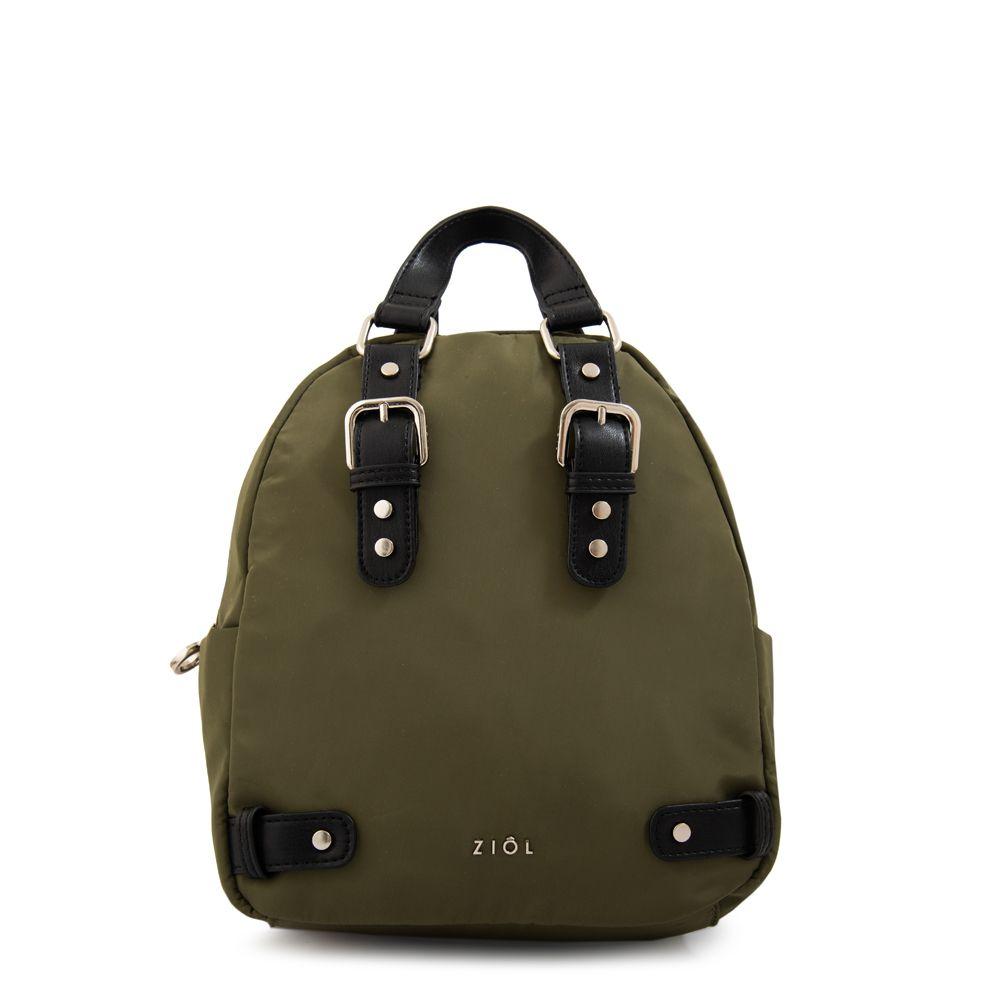 Mochila soleil pequeña verde oliva-1