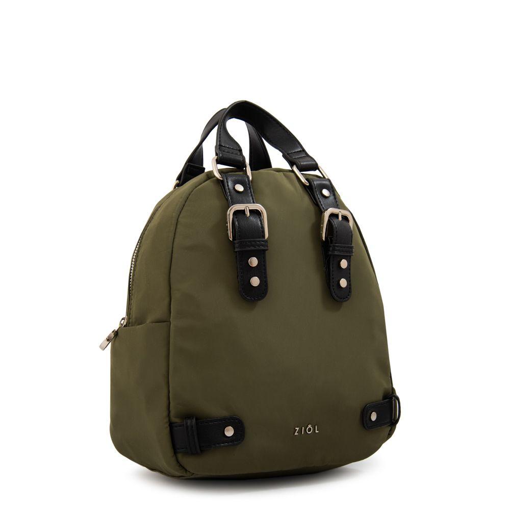 Mochila soleil pequeña verde oliva-2