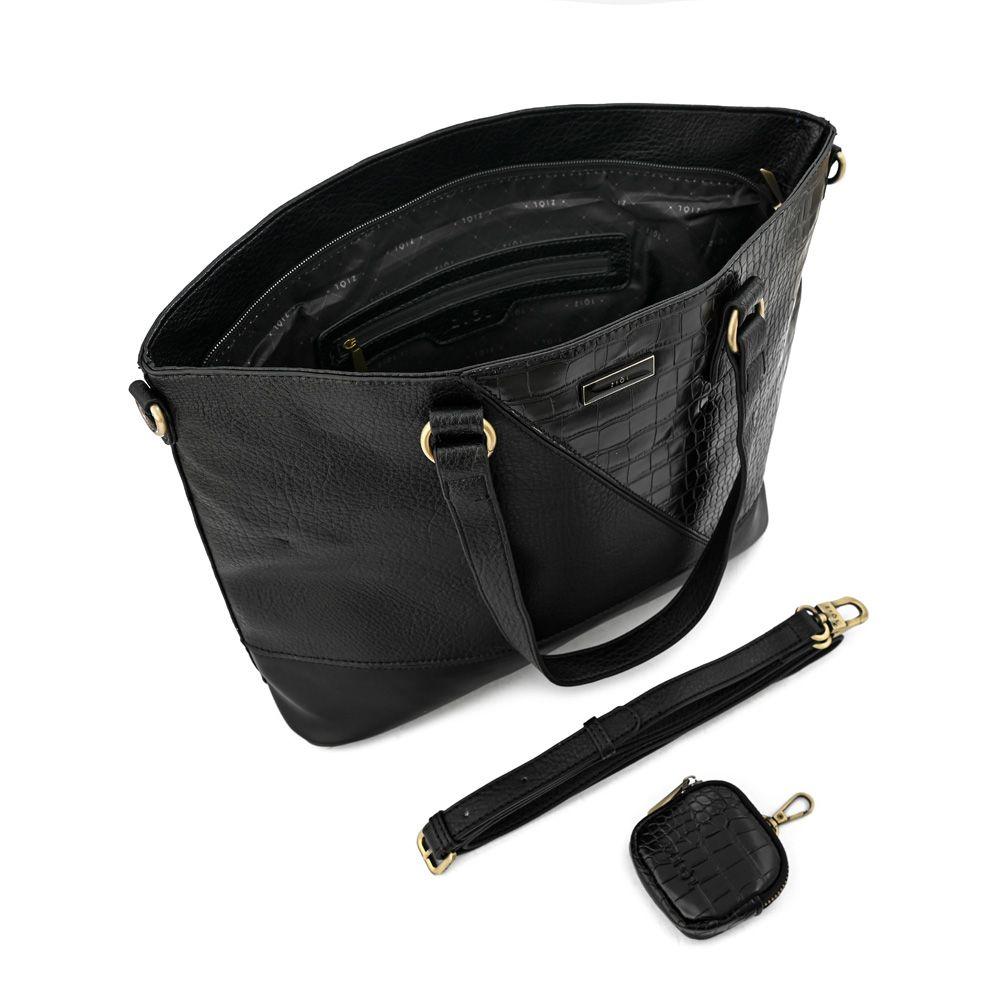 Cartera dos asas grande sira negro-4