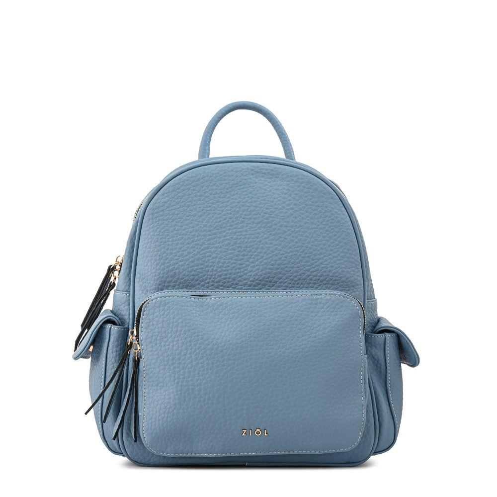 Mochila selena mediana denim-0