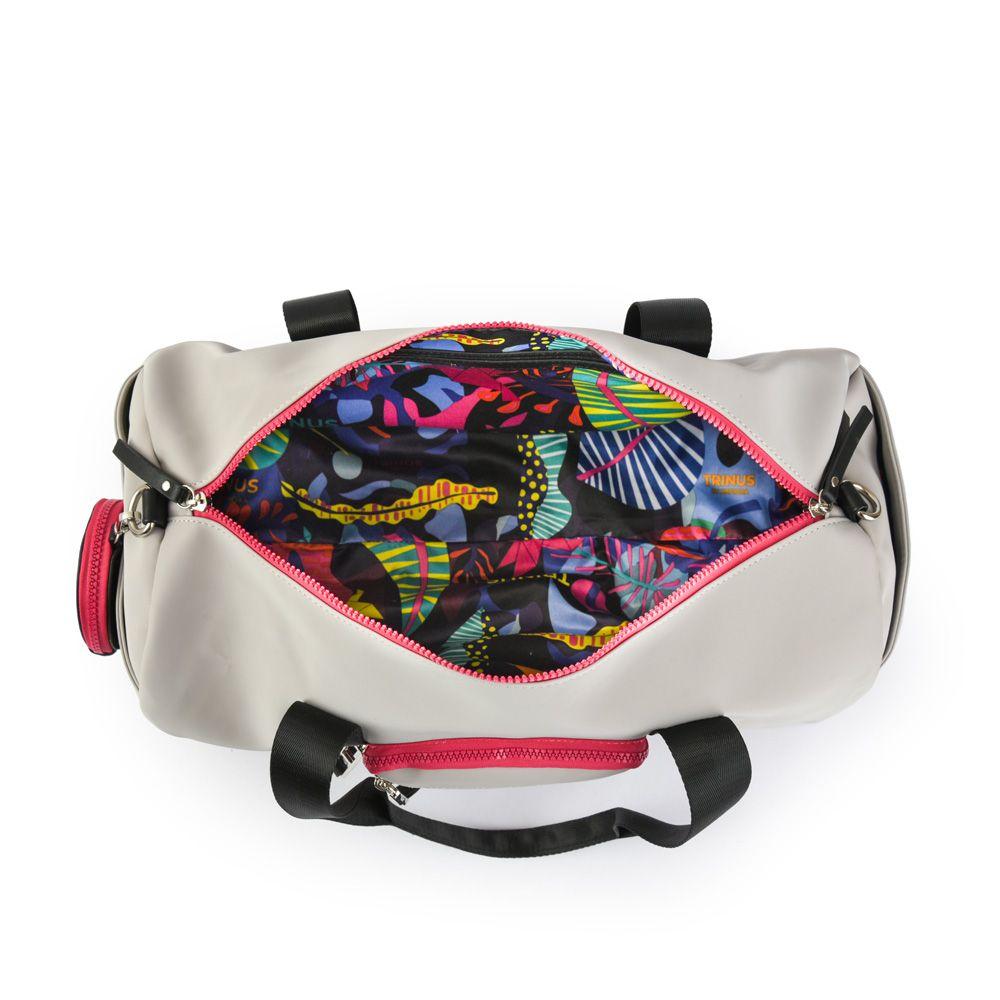 Cartera Dos Asas Grande Darby Gris-3