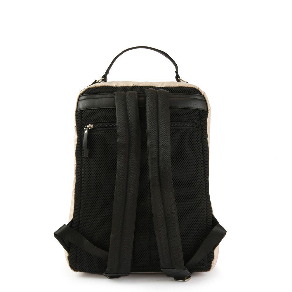 Mochila Porta Notebook Grande Silvie Taupe-2