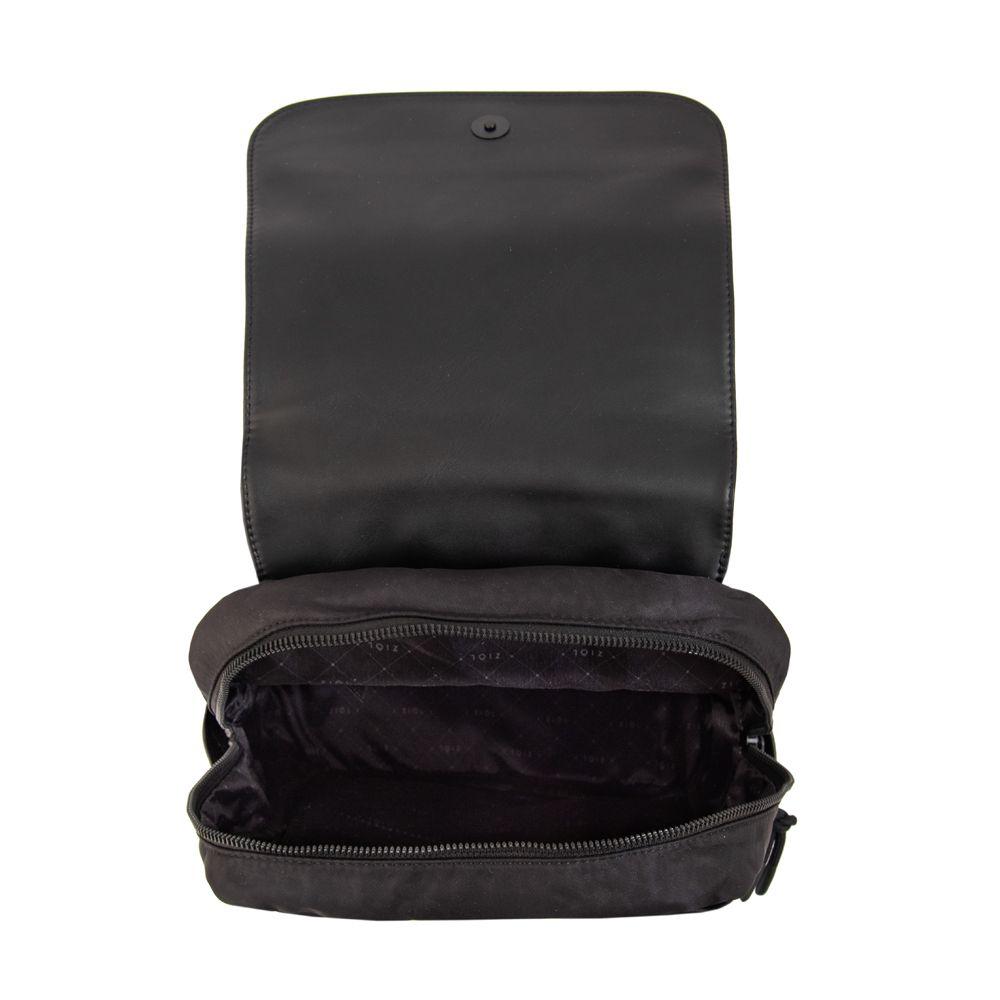 Mochila con tapa selina mediana negro-3