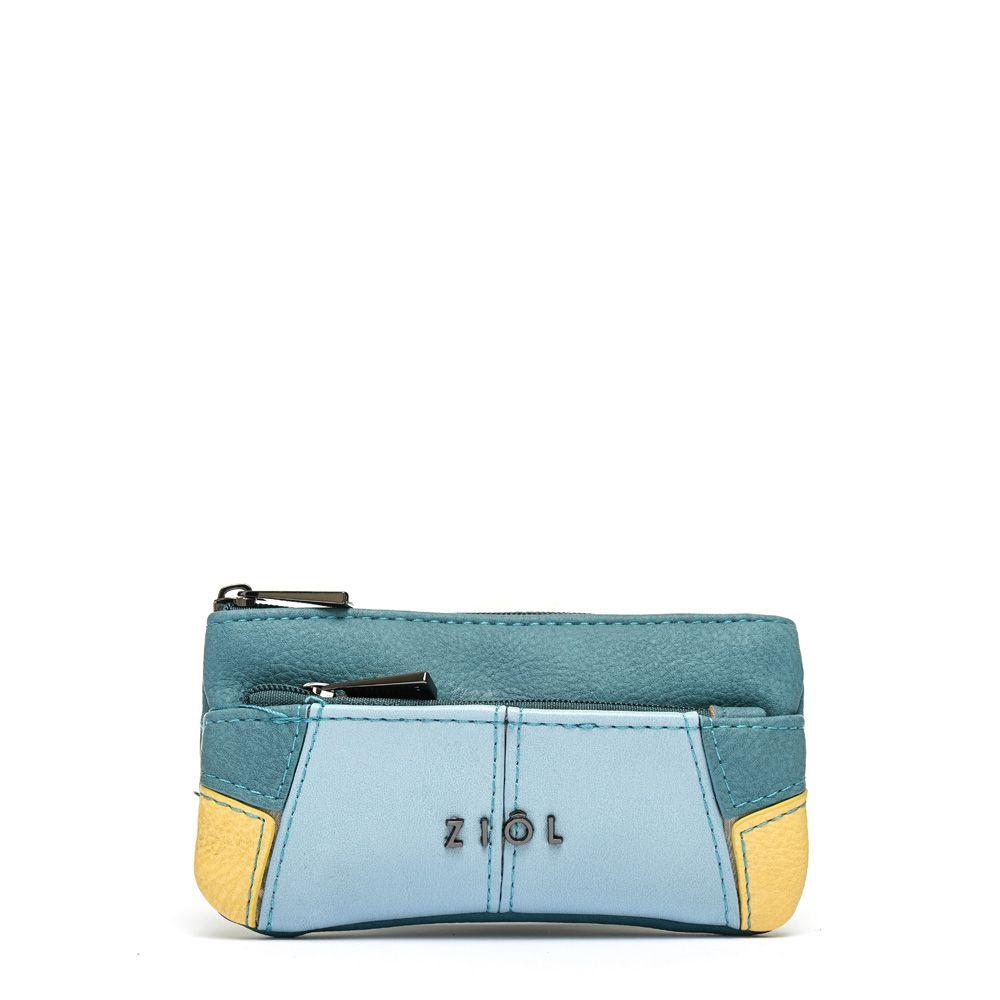 Monedero rectangular pequeña giori petroleo-0