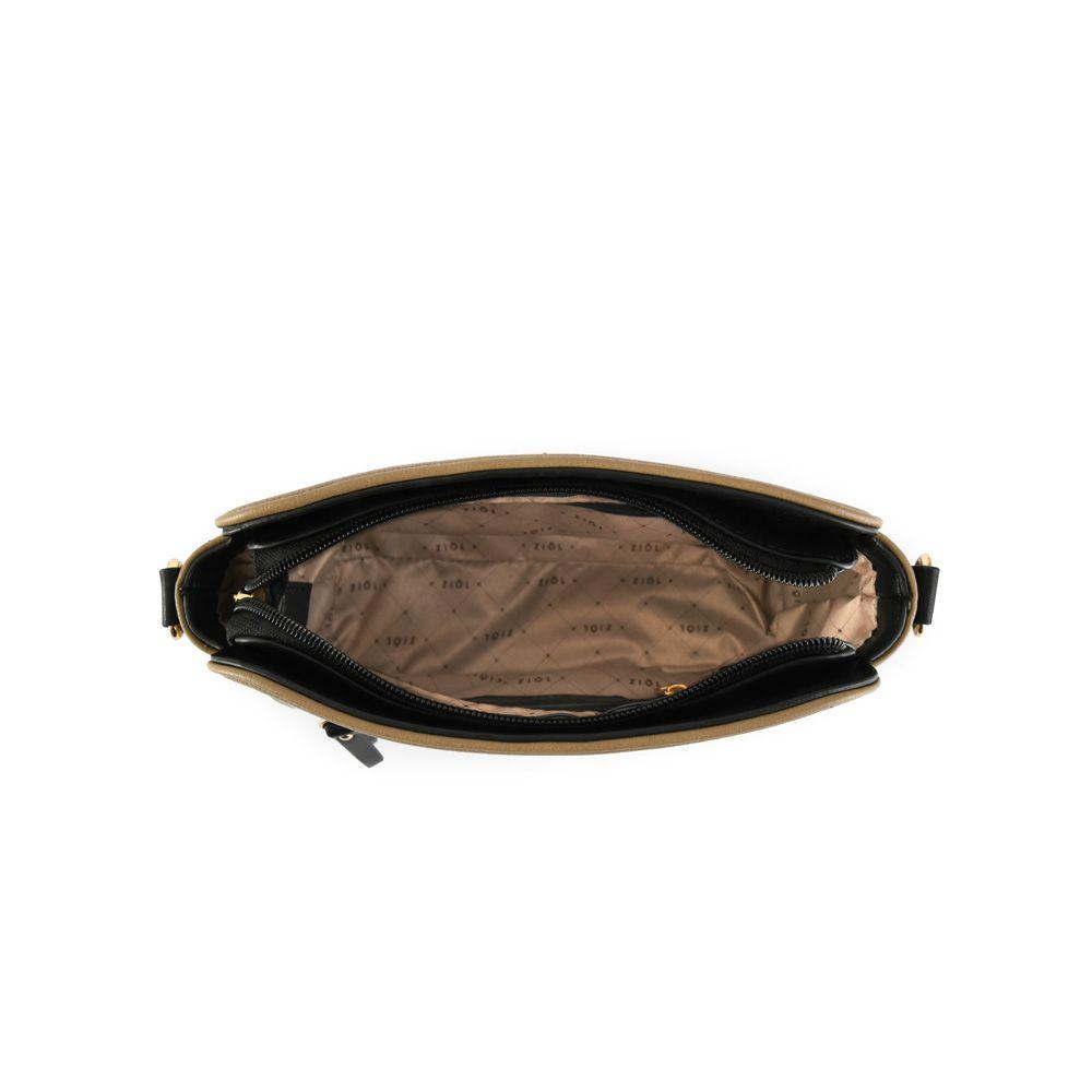 Cartera bandolera pequeña bismarin taupe oscuro-3