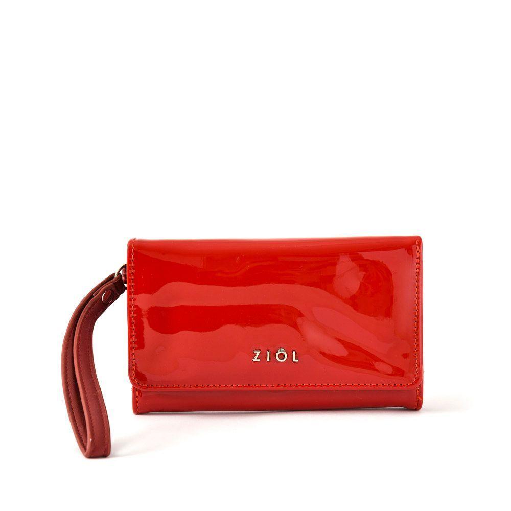 Tamarinda Billetera Acordeon Mediana Rojo Oscura/Vino-0