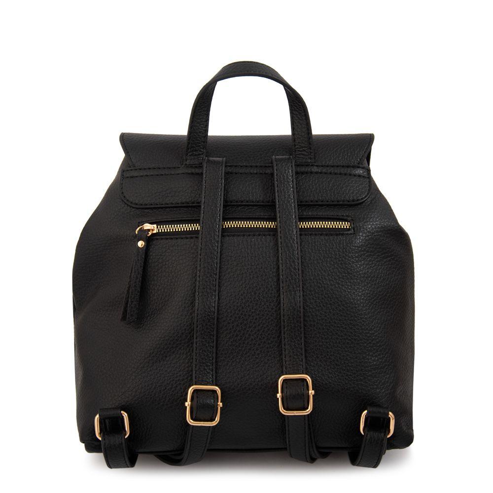 Mochila con tapa anastasia negro-2