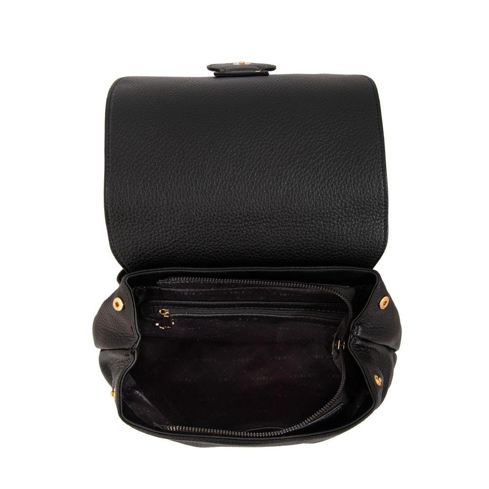 Mochila con tapa anastasia negro-3