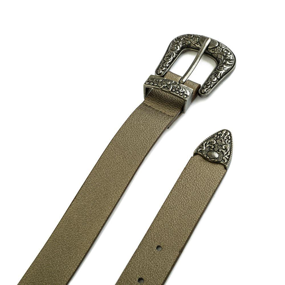 Cinturón Jena Plateado Oscuro Ziol-1