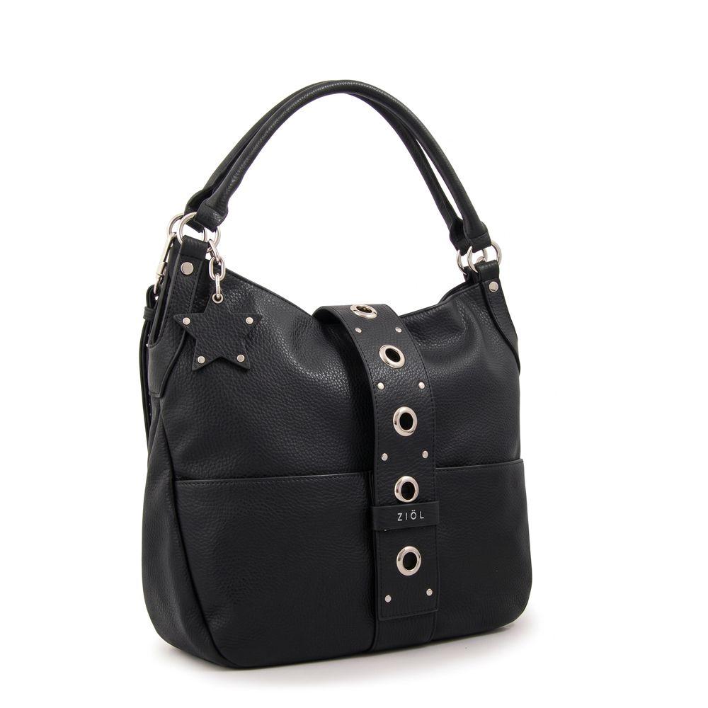 Cartera tote eleonora grande negro-1