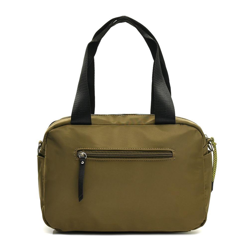 Cartera dos asas mediana luxor verde oliva-2