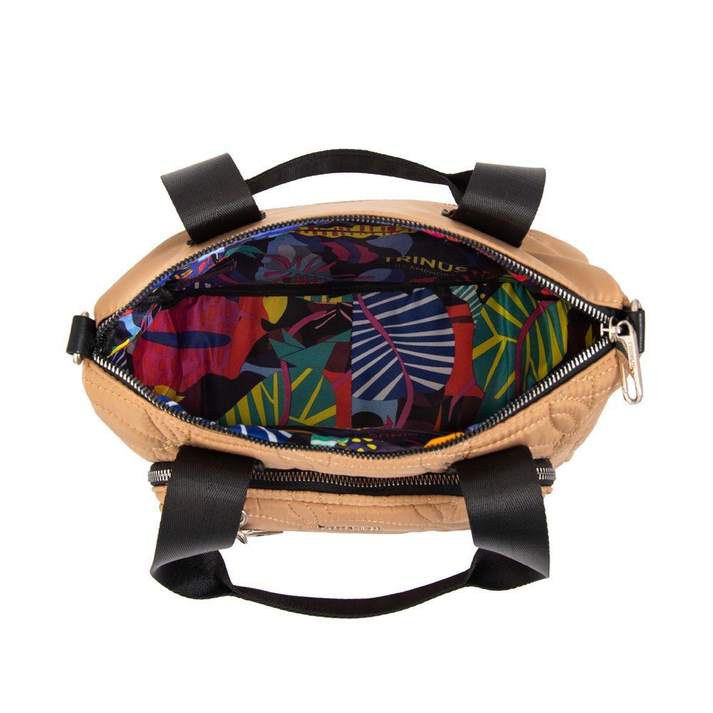 Cartera tote ivanca grande beige oscuro-3