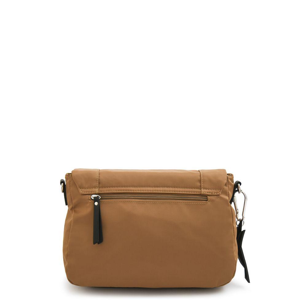 Cartera Bandolera mediana dania beige oscuro-2