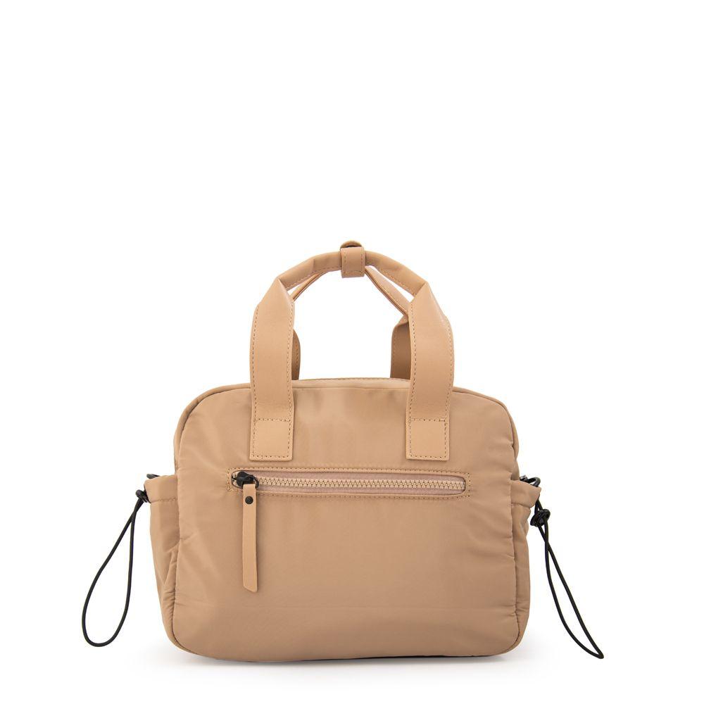 Cartera bandolera con asas zelanda mediana beige oscuro-2
