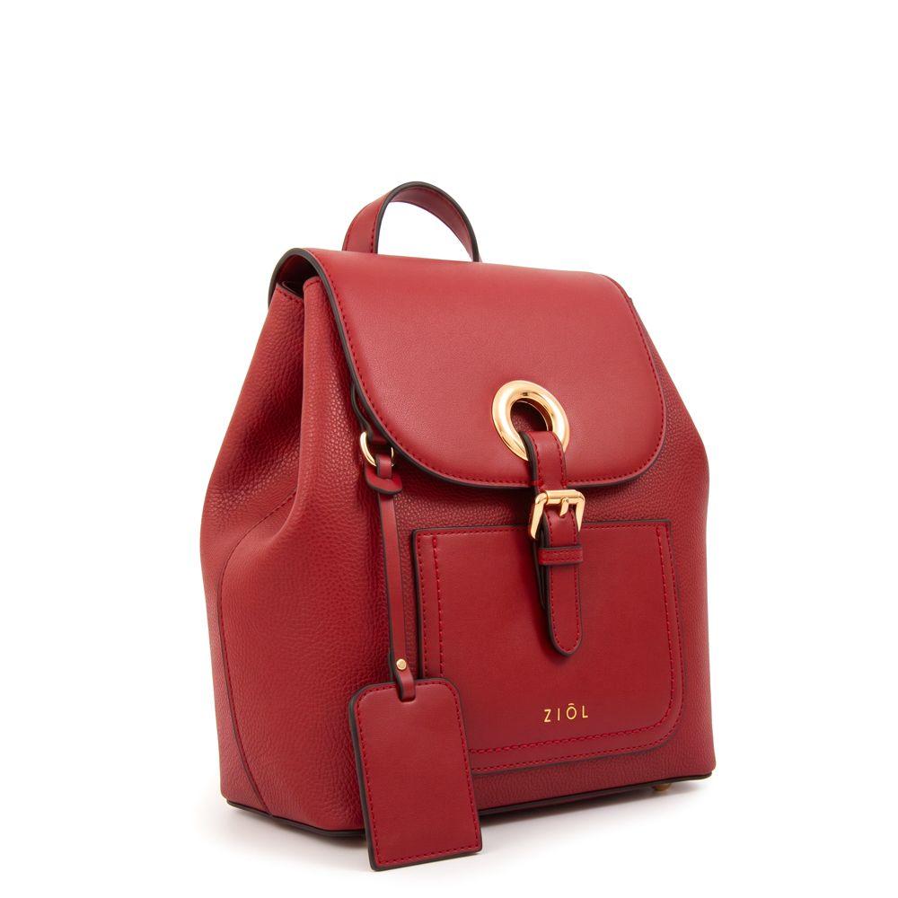 Mochila cailin pequeña rojo-1