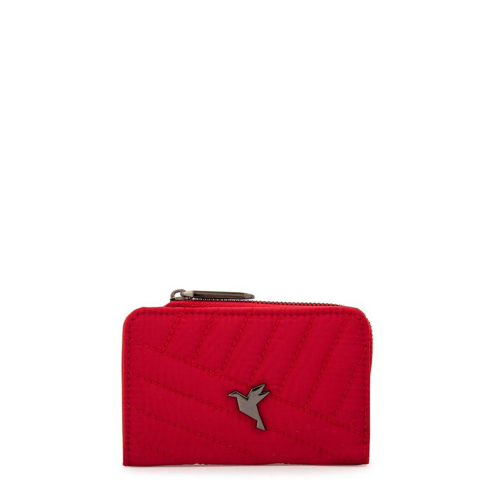 Billetera sarina pequeña rojo-0