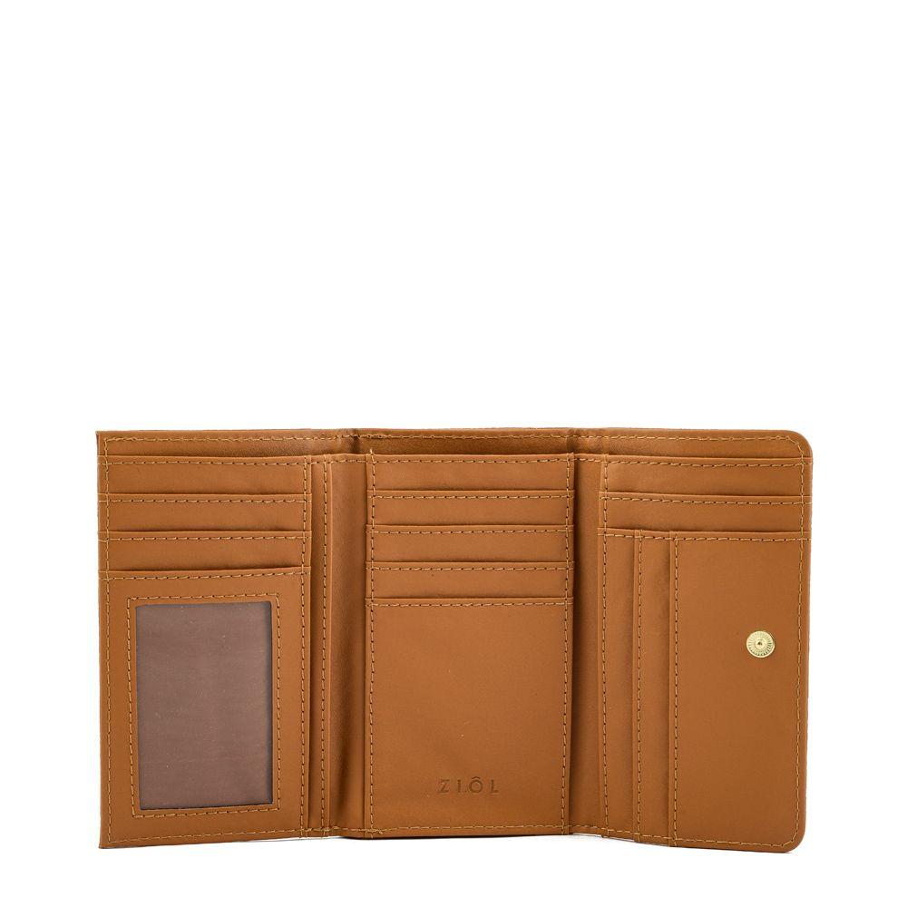 Billetera mediana masis café-2