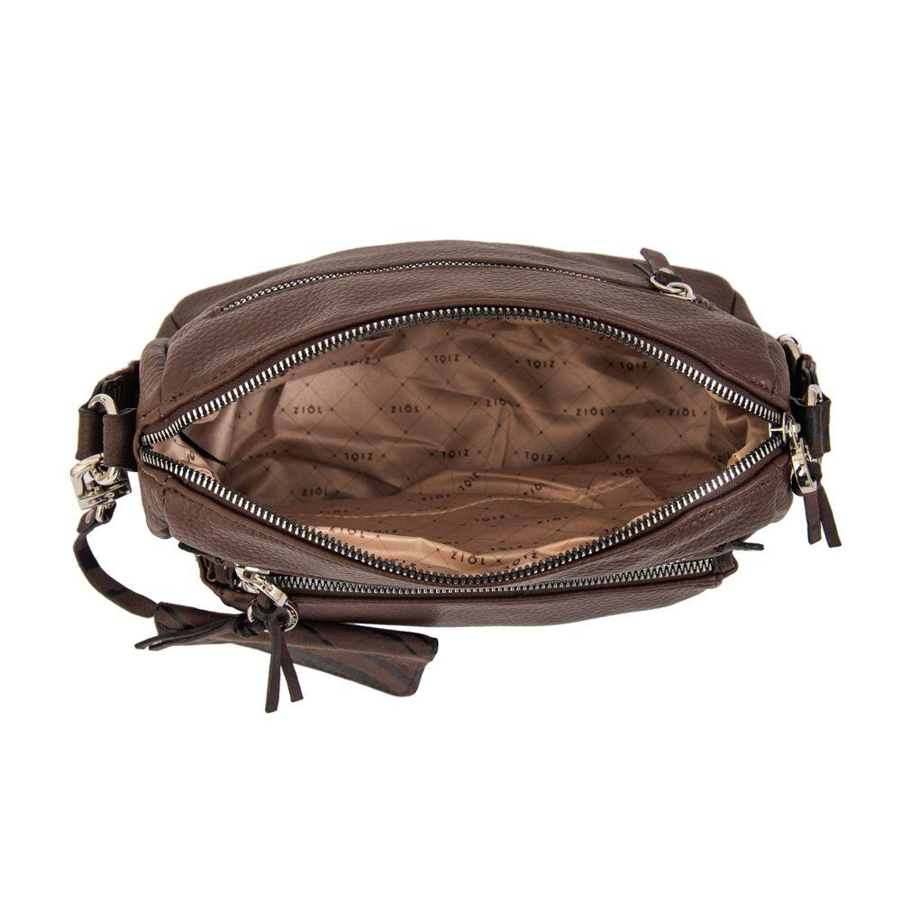 Cartera bandolera lulu café oscuro-3