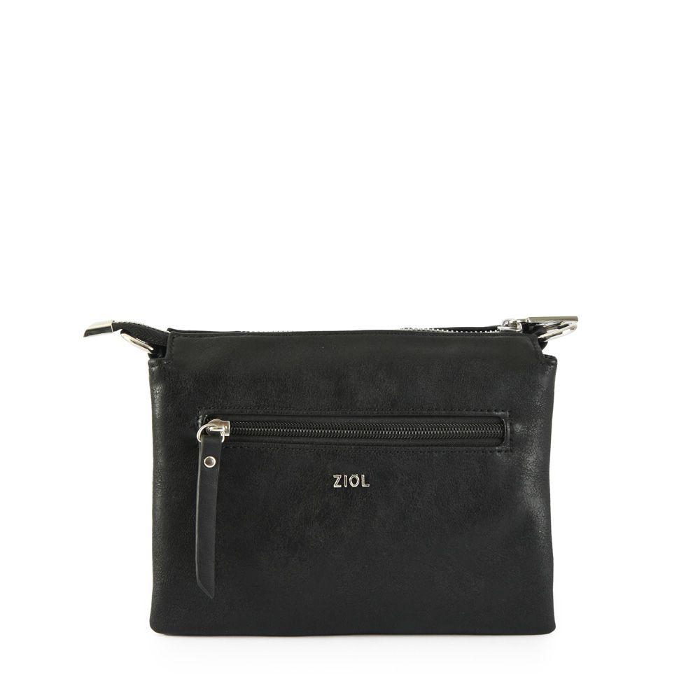 Cartera bandolera pequeña bora negro-2
