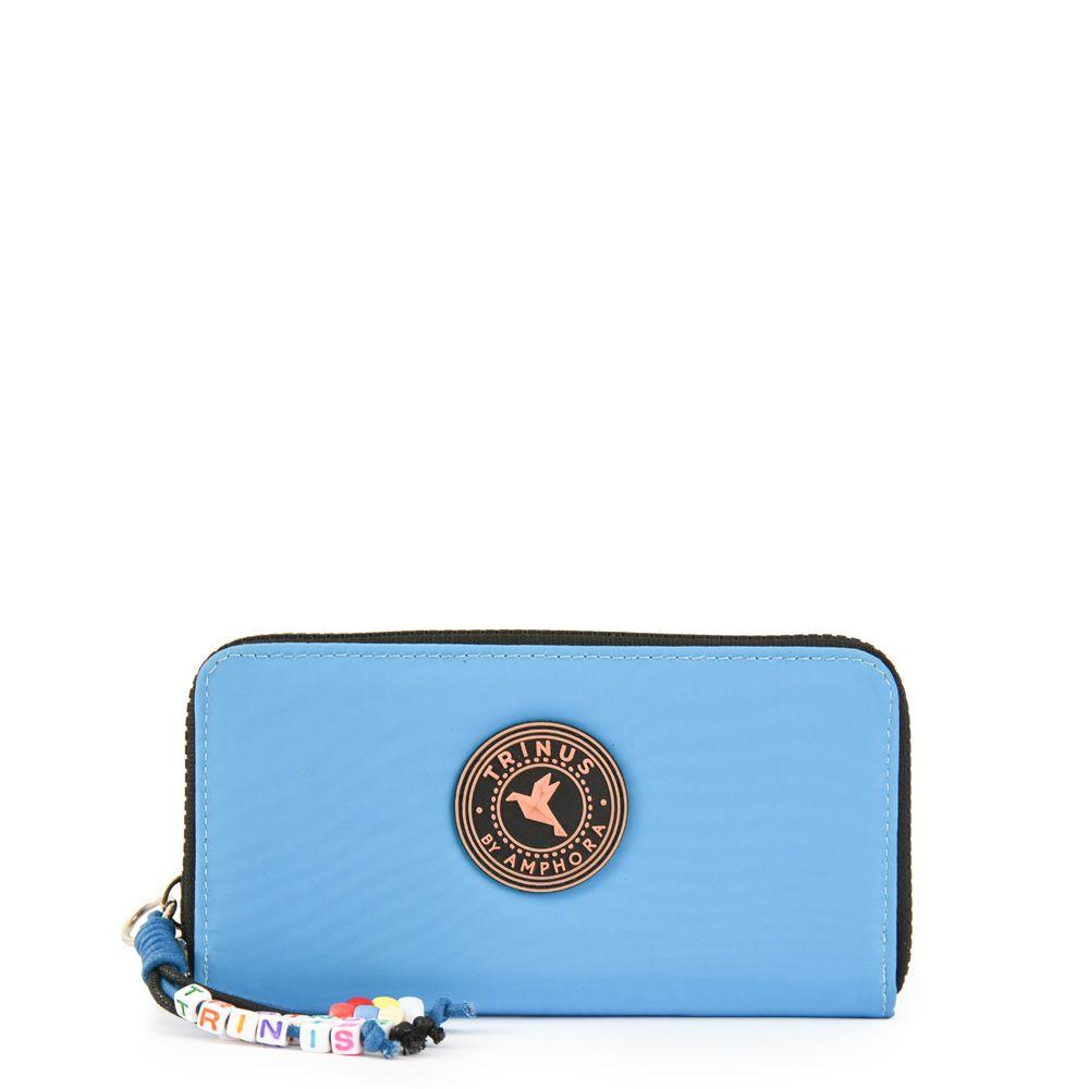 Billetera estuche grande nara turquesa-0