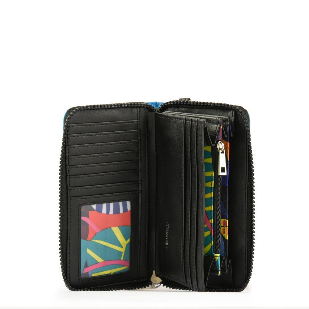 Billetera estuche grande nara turquesa-1