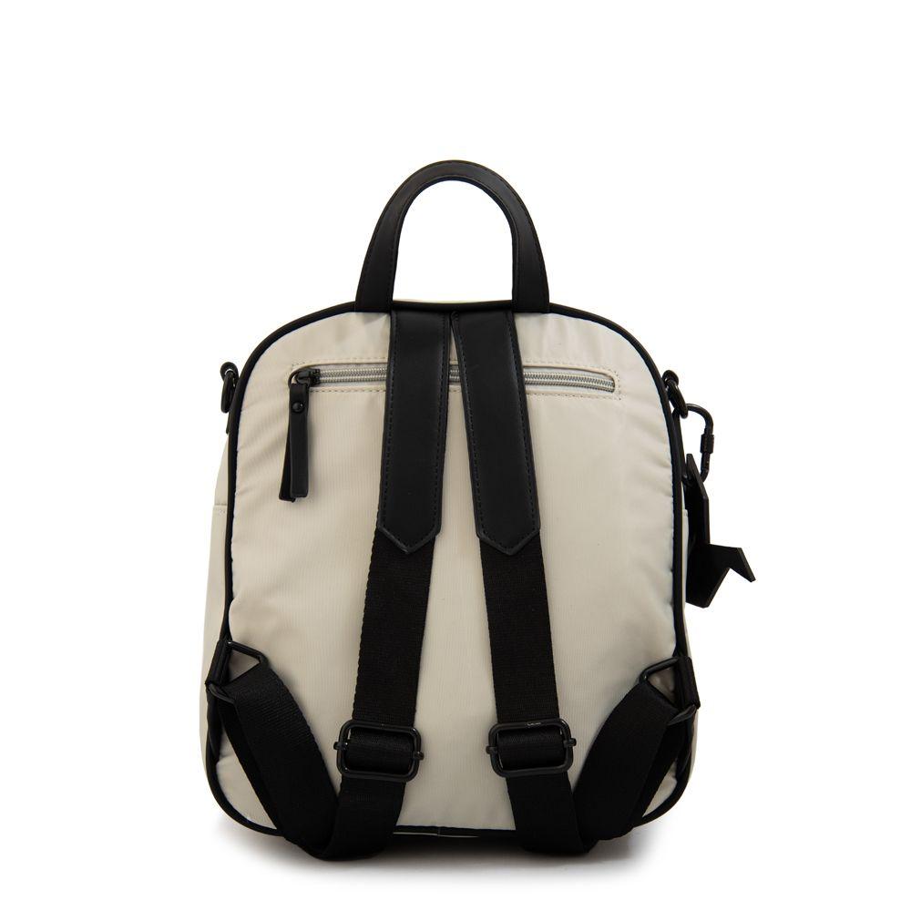 Mochila mediana carina gris claro-2