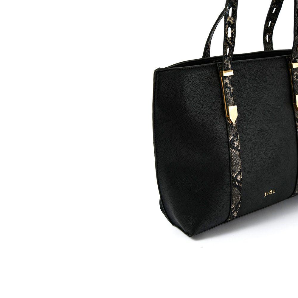 Cartera dos asas tres divisiones eleuteria negro-2