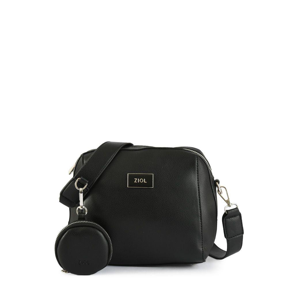 Cartera bandolera pequeña reine negro-0