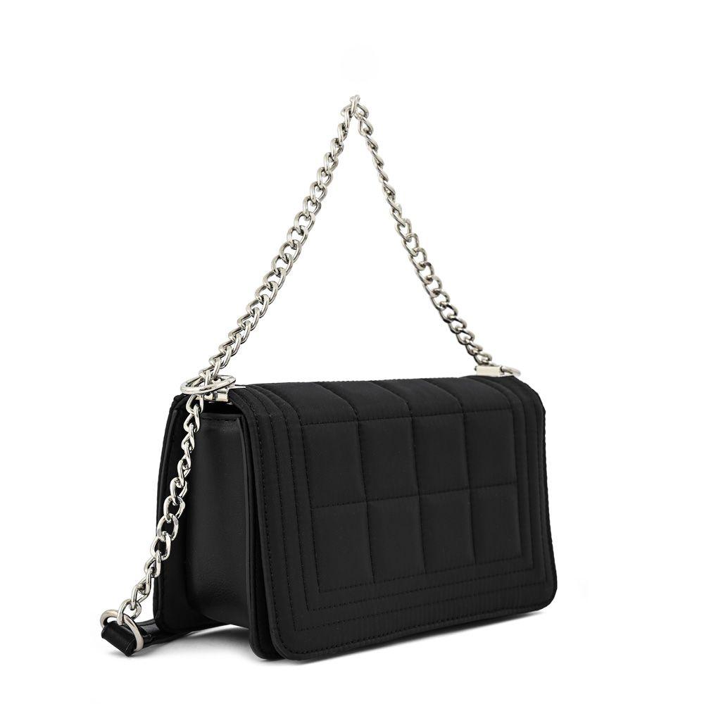 Cartera bandolera con tapa pequeña nay negro especial-1
