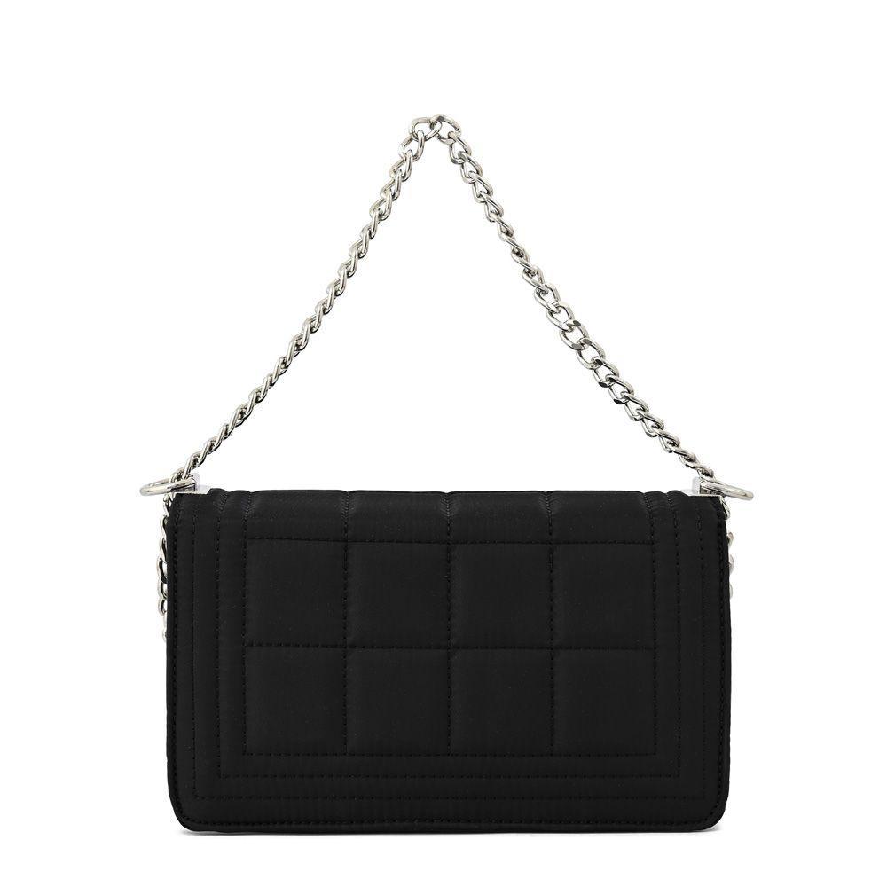 Cartera bandolera con tapa pequeña nay negro especial-2