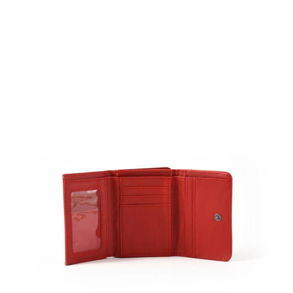 Oblina Billetera Cierre Exterior Chica Rojo-2