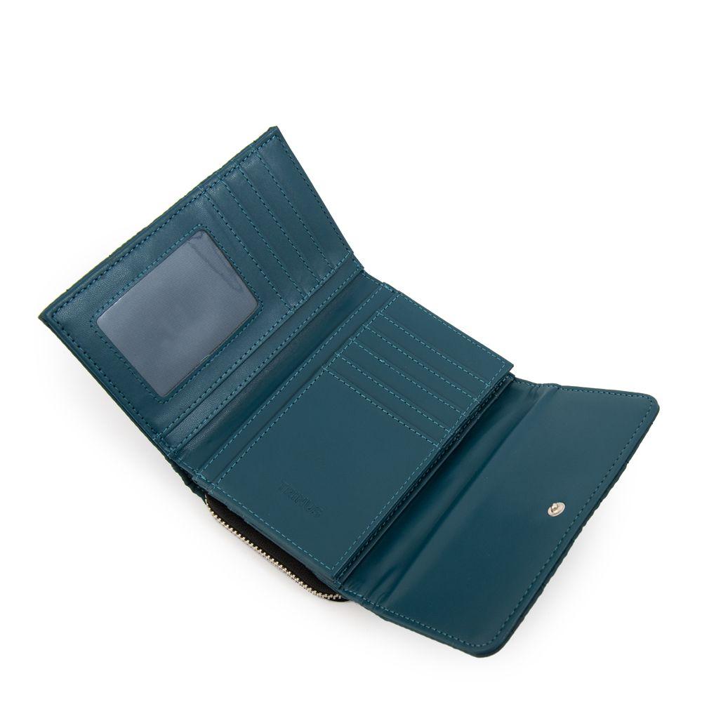 Billetera mediana lizel petroleo oscuro-3