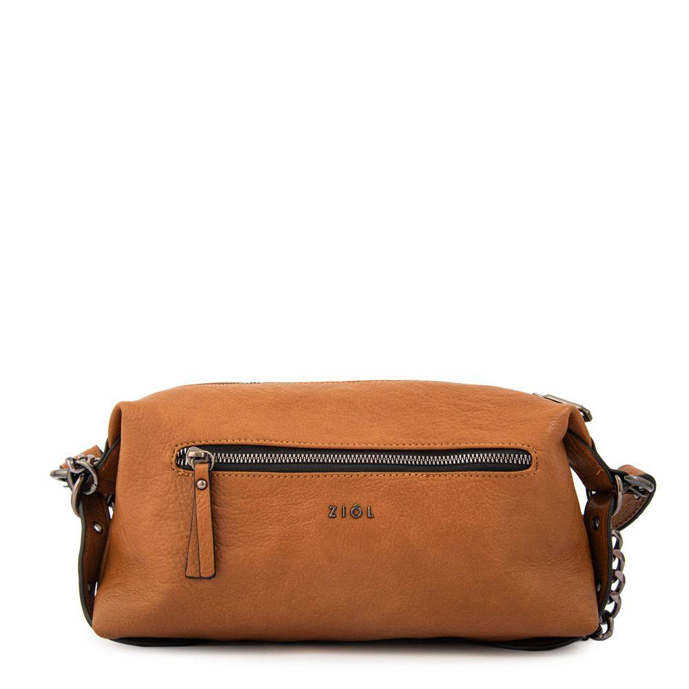 Cartera bandolera valeria mediana café-2