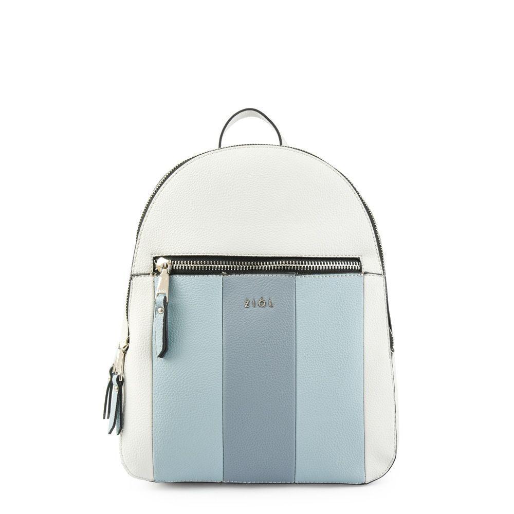 Mersin Mochila Mediano Blanco Crudo-0