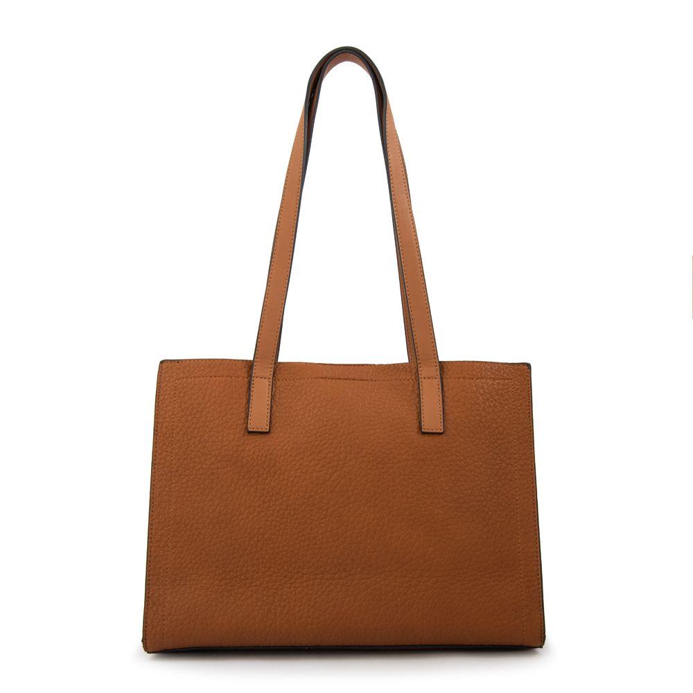 Cartera tote florencia mediana café-2