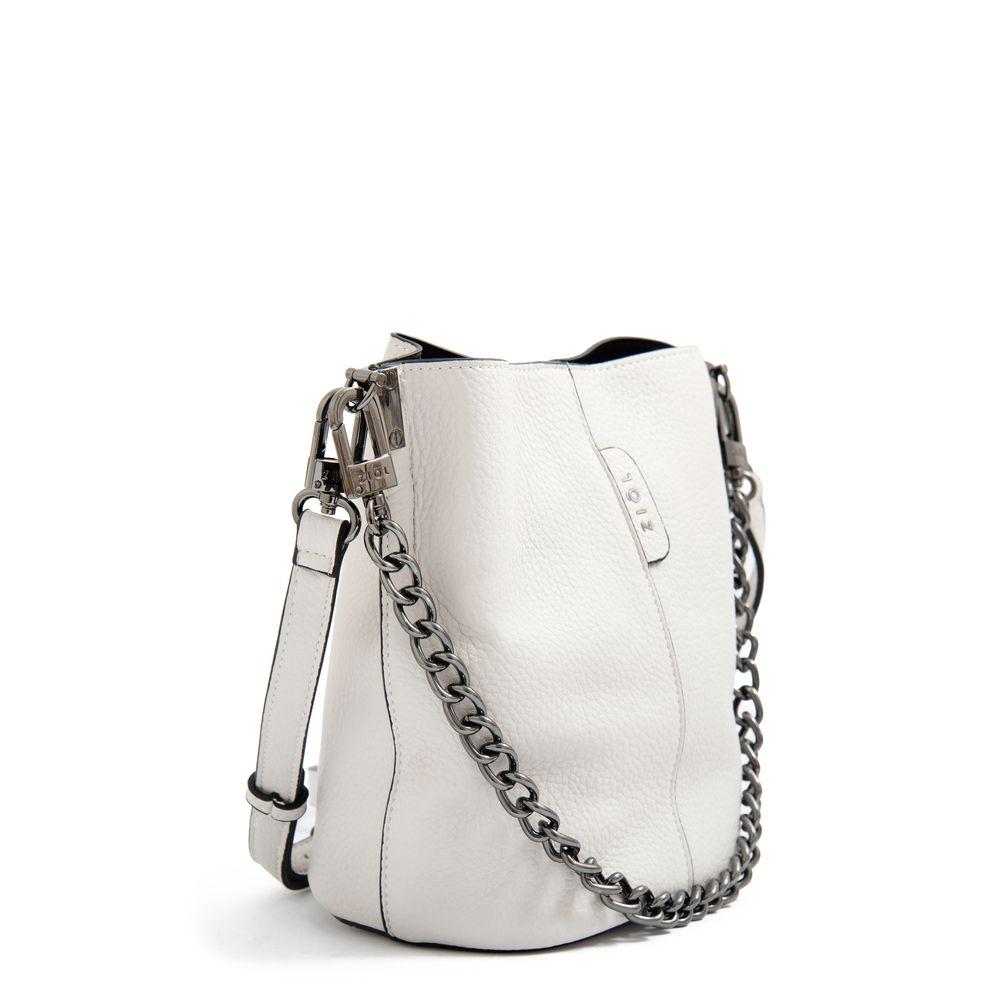 Cartera bandolera mediana asteria blanco crudo-1