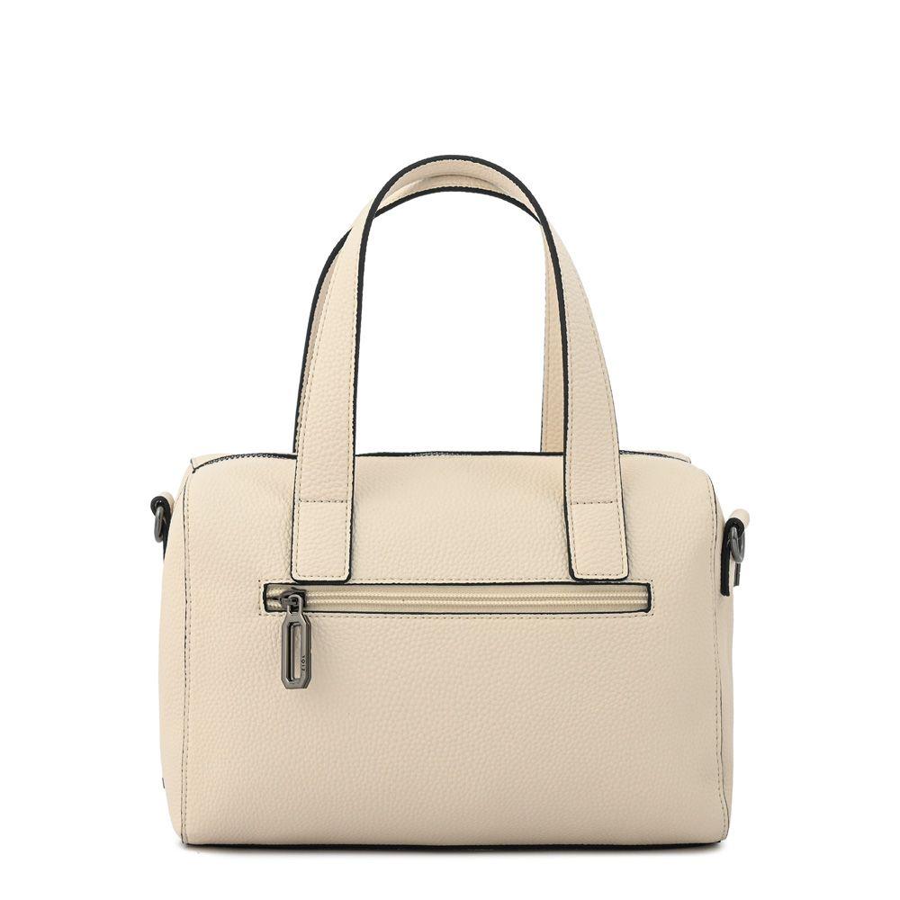 Cartera dos asas baul mediana sally blanco crudo-2