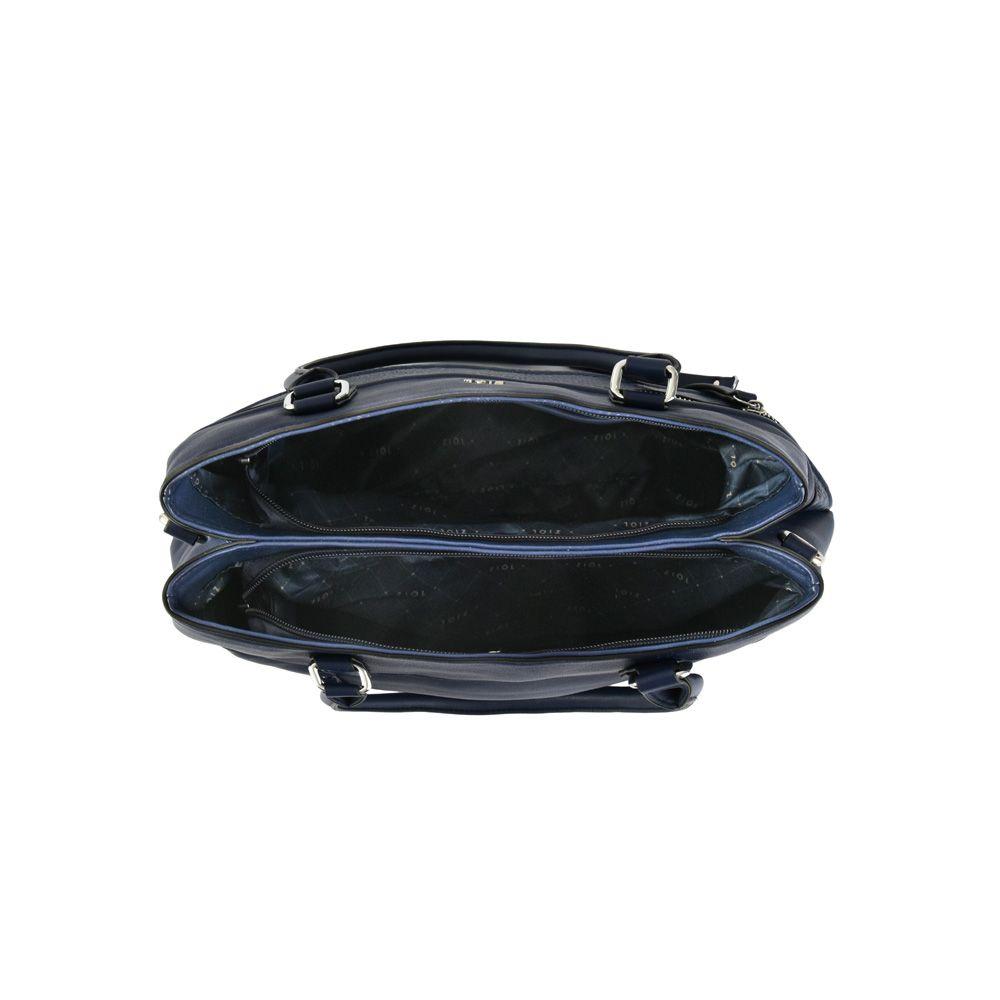 Cartera dos asas mediana ebba azul oscuro-3