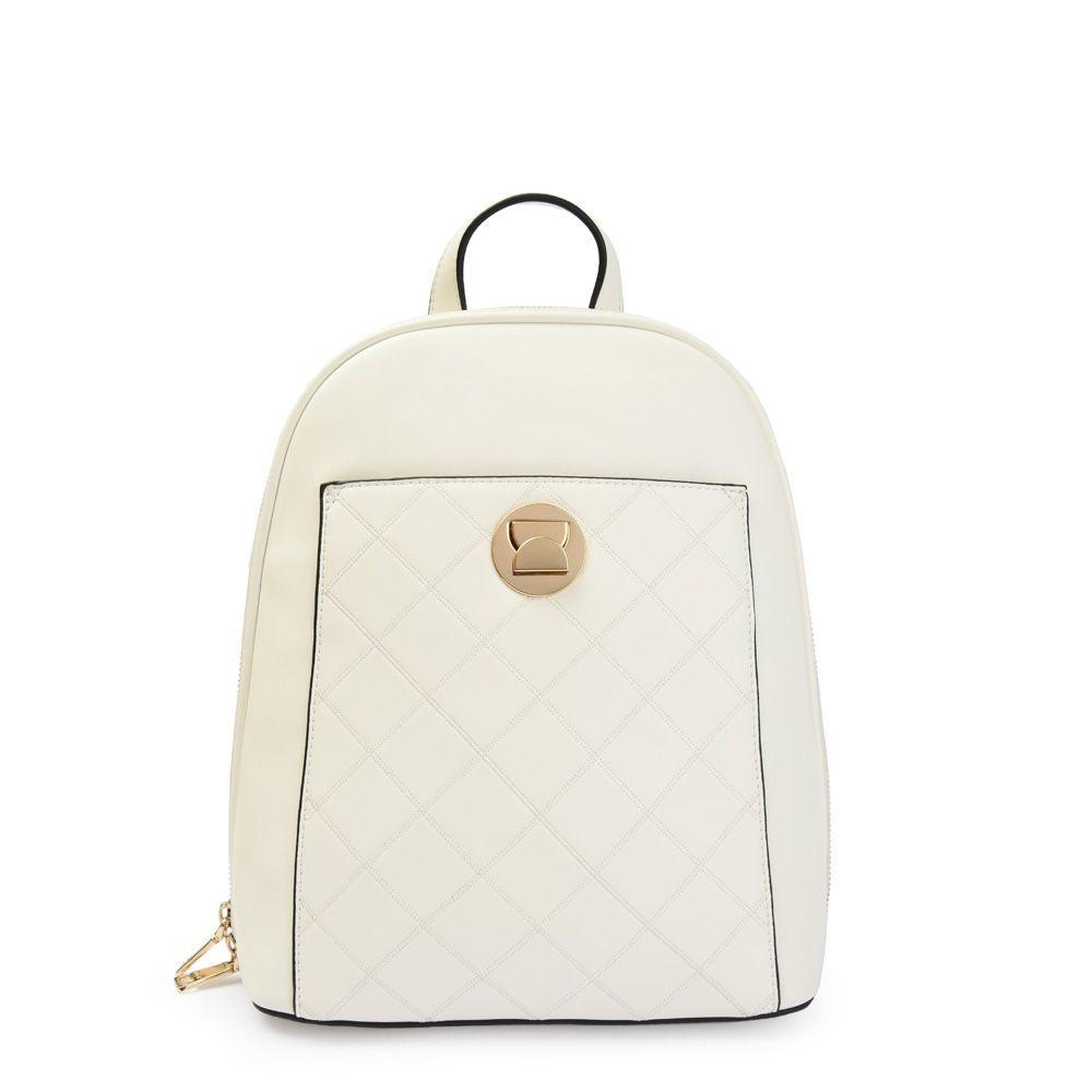 Minme Mochila Mediana Blanco-0