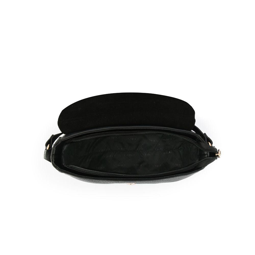 Cartera bandolera mediana natalina negro-3
