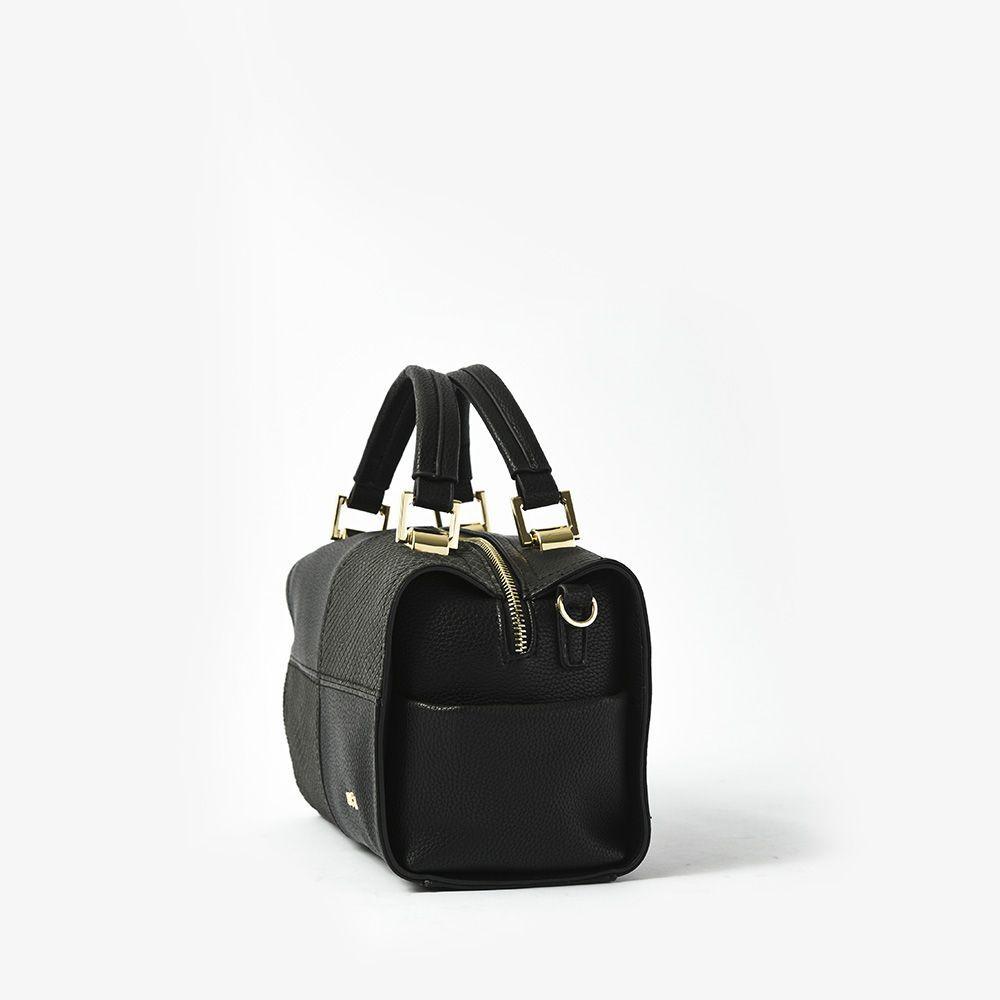 Raines Cartera Tipo Baul Negro-2