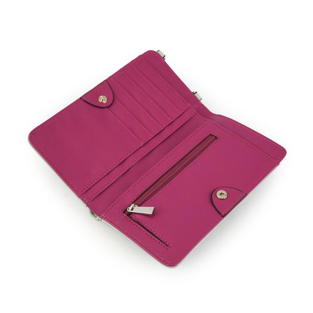 Billetera pequeña miravet verde agua-2