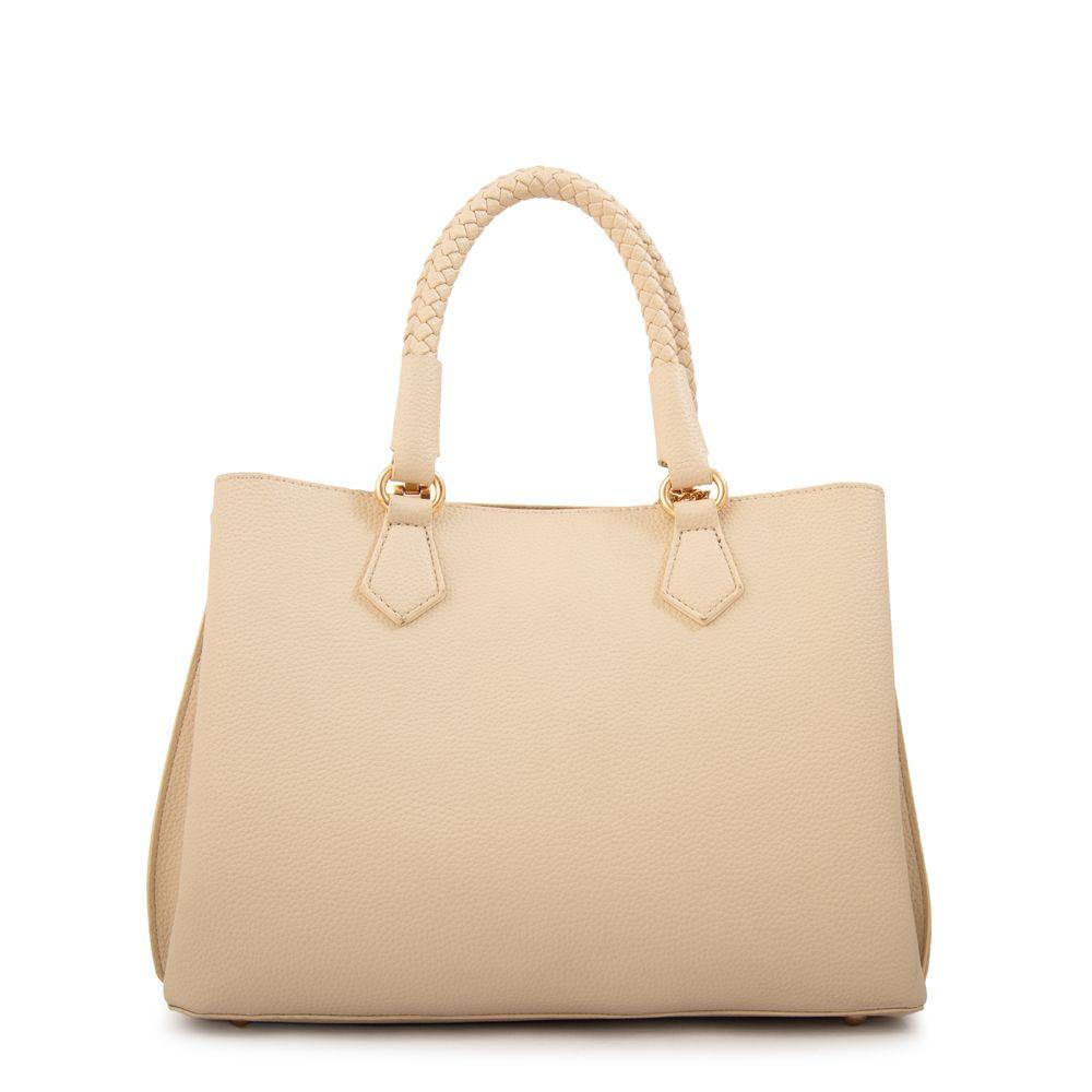 Cartera tote bambina mediana blanco crudo-2