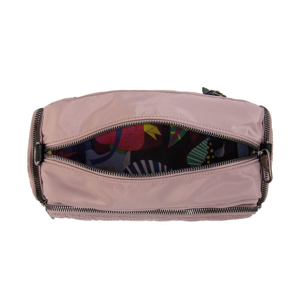 Cartera bandolera sahara pequeña rosa viejo-3