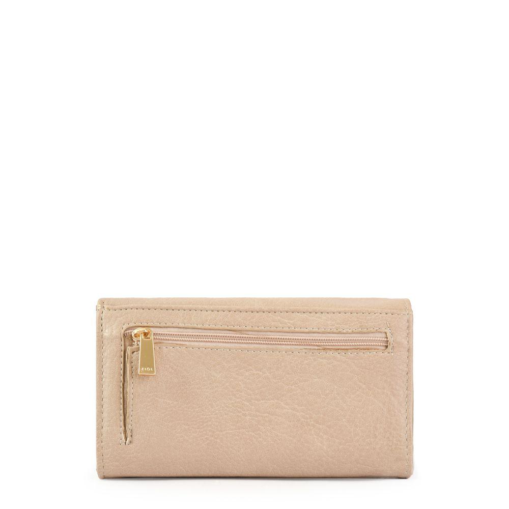Billetera acordeon mediana carotte beige-1